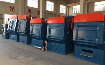 對沖壓件拋丸應選購什么樣的拋丸機？