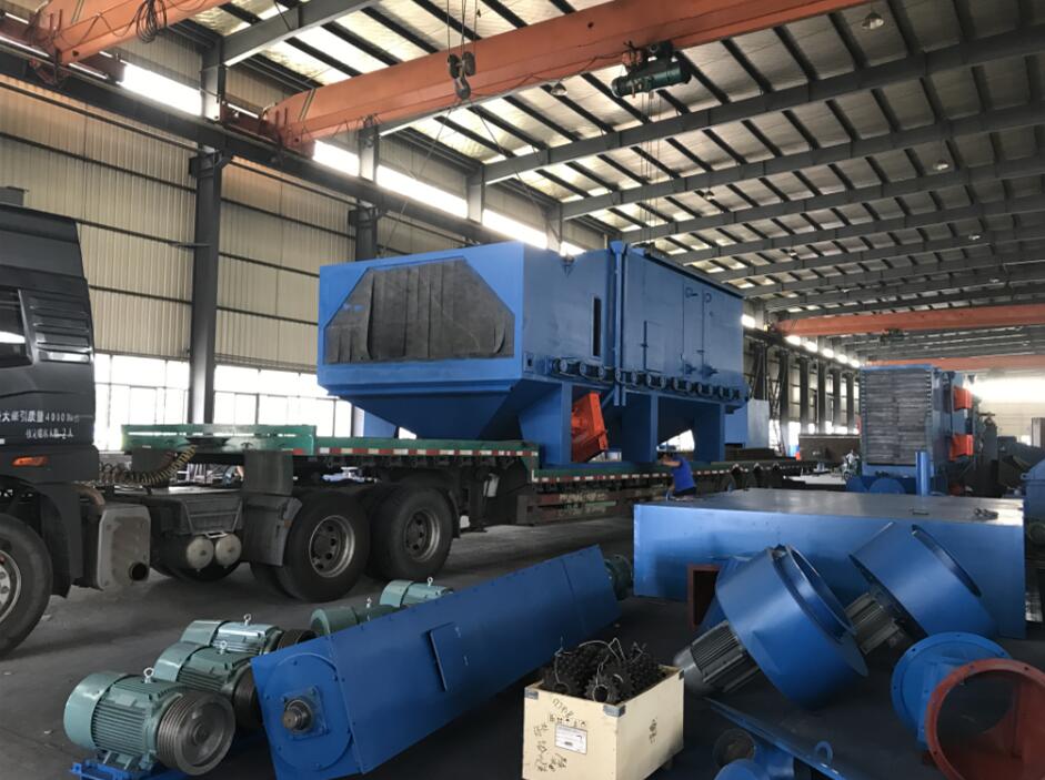 雙節結束，北京豐臺的通過式拋丸機訂單成功發貨~ 1